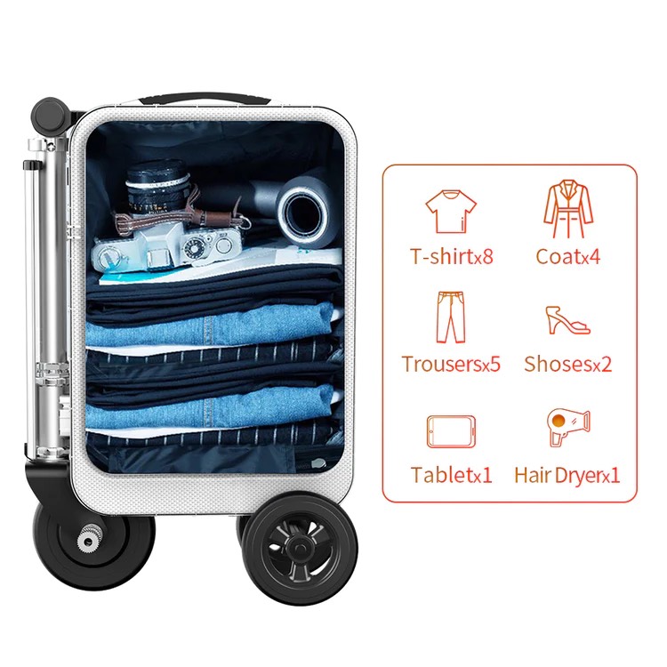 VALI ĐIỆN AIRWHEEL SE3S MÀU ĐEN - 16