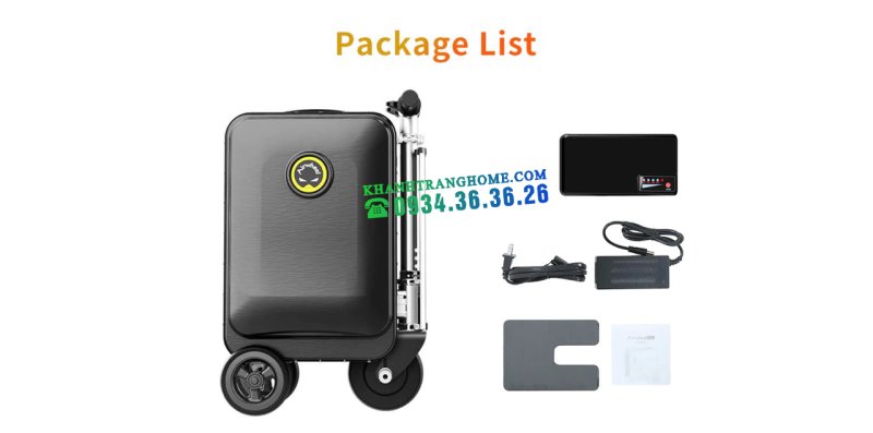 Vali Điện Airwheel SE3S Màu Bạc - 42 Vali Điện Airwheel SE3S Màu Bạc - 41